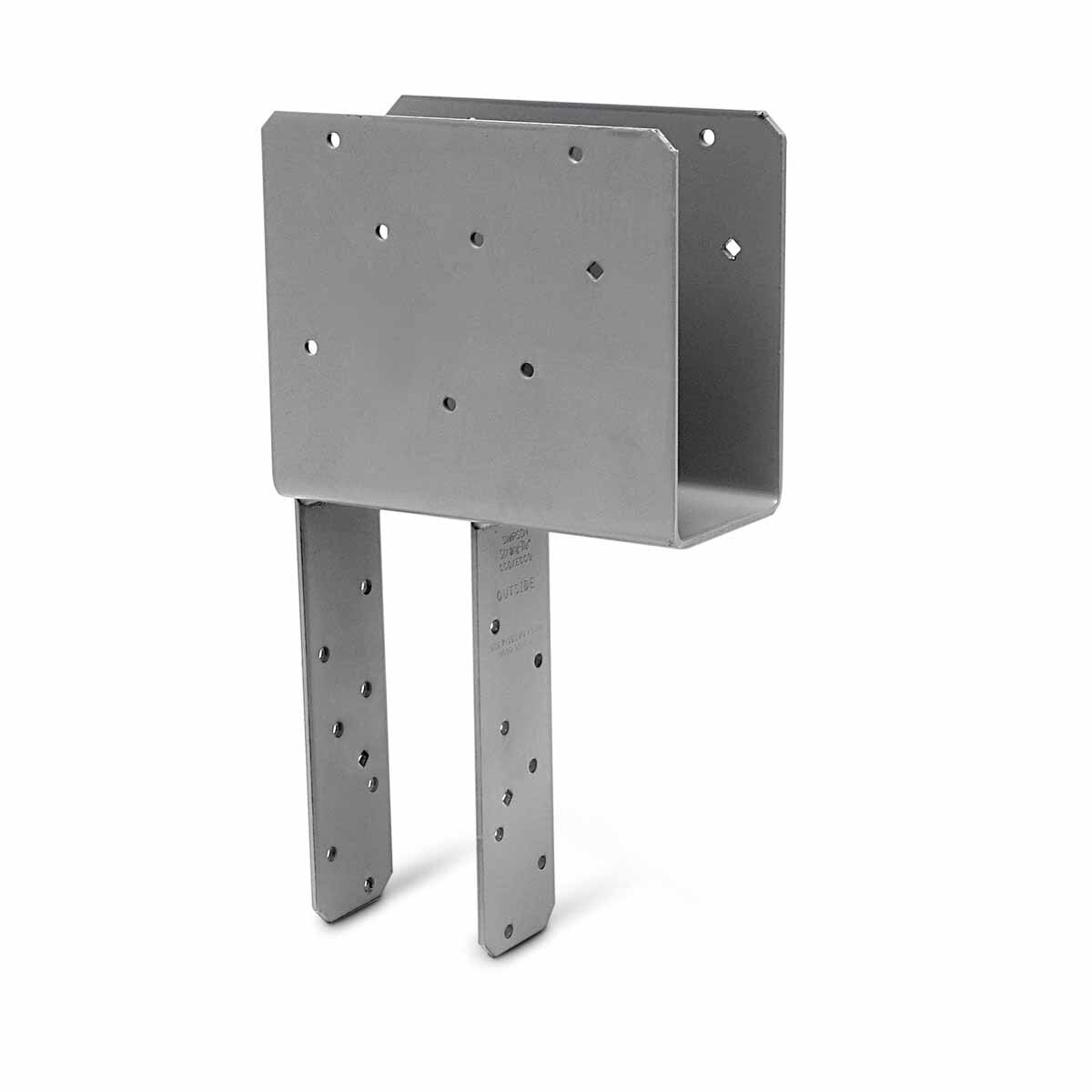 Simpson Strong-Tie ECCQ88SDS2.5 Quick Install End Column Cap for 8x Beam and Post Connections