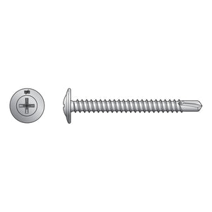 Simpson Strong-Tie F08T075KDM Self-Drilling Wire-Lath Modified Truss-Head Screw (1000 Pack)