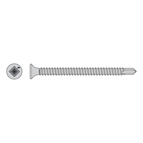 Simpson Strong-Tie F10T250BDM Self-Drilling Bugle-Head Screw (1000 Pack)