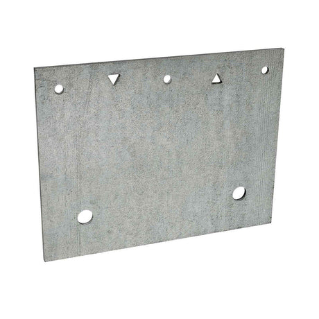 Simpson Strong-Tie FRFPHDG (7 in. x 9 in.) Flat Retrofit Foundation Plate - Hot Dip Galvanized