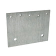 Simpson Strong-Tie FRFP (7" x 9") Flat Retrofit Foundation Plate - G90 Galvanized