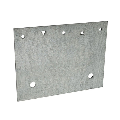 Simpson Strong-Tie FRFP (7" x 9") Flat Retrofit Foundation Plate - G90 Galvanized