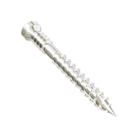 Simpson Strong-Tie FT07112T100 (#7 x 1-1/2") Finish Trim Screw Trim-Head Type 316 Stainless Steel (100 Pack) - 2