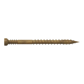 Simpson Strong-Tie FT07200R450 (#7 x 2") Finish Trim Screw T10, Trim-Head, Tan (450 Pack)