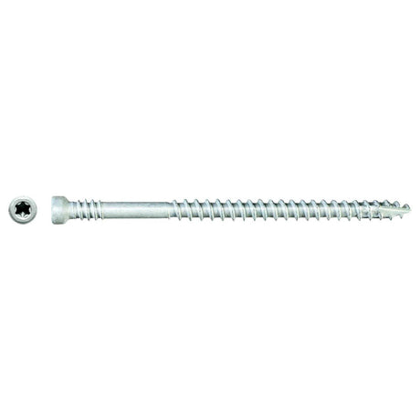 Simpson Strong-Tie FT07212R400W (#7 x 2-1/2") Finish Trim Screw T10, Trim-Head, White Exterior Grade (400 Pack)