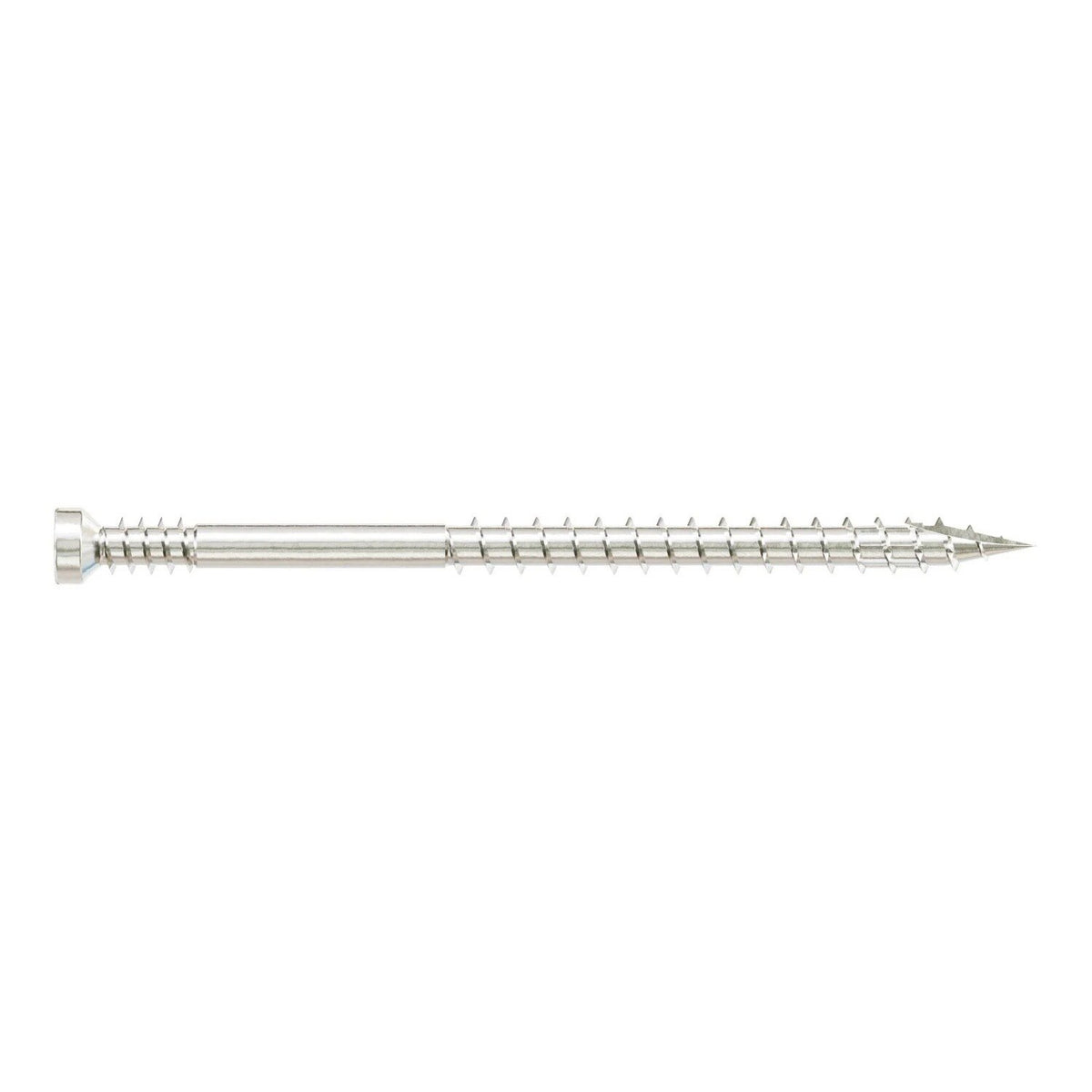 Simpson Strong-Tie FT07212T400 (#7 x 2-1/2") Finish Trim Screw - Trim-Head, Type 316 Stainless Steel (400 Pack)