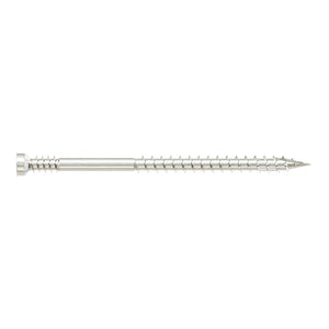Simpson Strong-Tie FT07212T400 (#7 x 2-1/2") Finish Trim Screw - Trim-Head, Type 316 Stainless Steel (400 Pack)