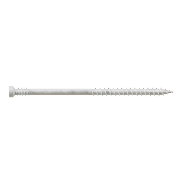 Simpson Strong-Tie FT07300R100W (#7 x 3" T10) Finish Trim Screw Trim-Head Quik Guard White (100 Pack)