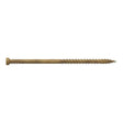 Simpson Strong-Tie FT07300R100 (#7 x 3" T10) Finish Trim Screw Trim-Head Tan Exterior Grade (100 Pack)