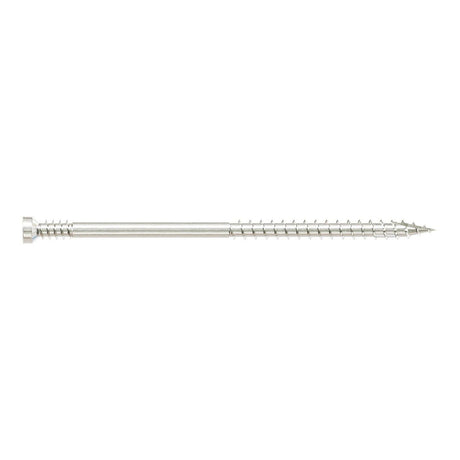 Simpson Strong-Tie FT07300T100 (#7 x 3") Finish Trim Screw Trim-Head Type 316 Stainless Steel (100 Pack)
