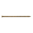 Simpson Strong-Tie FT09400MB (#9 x 4") Finish Trim Screw, T15. Trim-Head, Tan, Quik Guard Coating (1000 Pack)