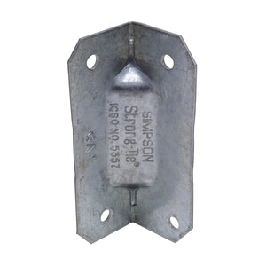 Simpson Strong-Tie GA1 (2-3/4") Gusset Angle for Reinforcing 90 Degree Connections