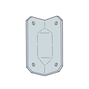 Simpson Strong-Tie GA1 (2-3/4") Gusset Angle for Reinforcing 90 Degree Connections - 2