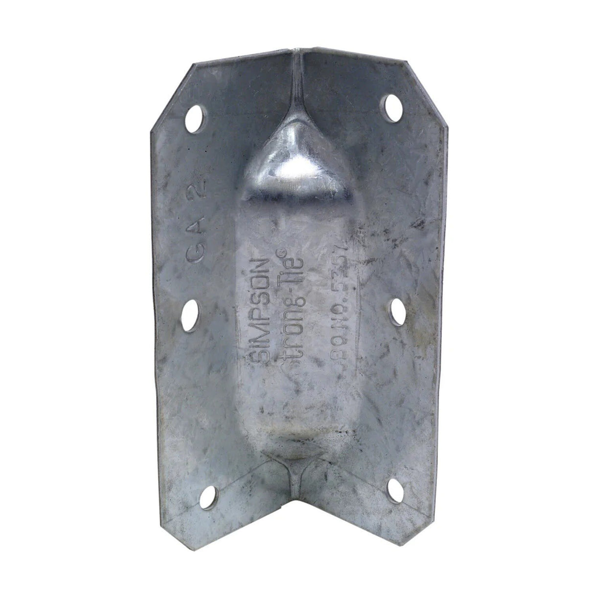 Simpson Strong-Tie GA2 (3-1/4") Gusset Angle for Reinforcing 90 Degree Connections