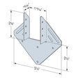 Simpson Strong-Tie H1.81Z Hurricane Tie ZMAX Finish for Engineered Lumber