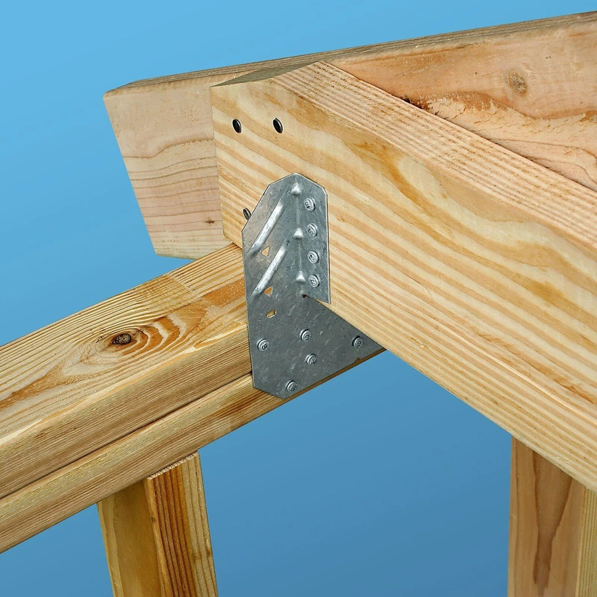 Simpson Strong-Tie H10A-2Z (18-Gauge) Hurricane Tie -  ZMAX Finish - 3