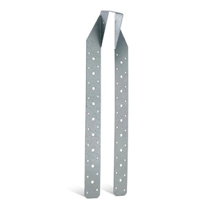 Simpson Strong-Tie H16 (18-3/4" x 1-5/8" x 18ga) Hurricane Tie - G90 Galvanized