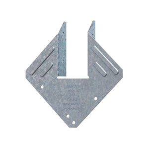 Simpson Strong-Tie H1A (18-Gauge) Hurricane Tie - G90 Zinc Galvanized for High-Wind Construction
