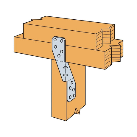 Simpson Strong-Tie H2.5AZ (1-3/8" x 6" 18-Gauge) Hurricane Tie - ZMAX Finish - 7