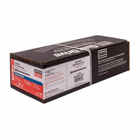 Simpson Strong-Tie HCKDSVT212S Deck-Drive (#10 x 2-1/2") T25 DSV Wood Collated Screw, Tan (500 Pack) - 2