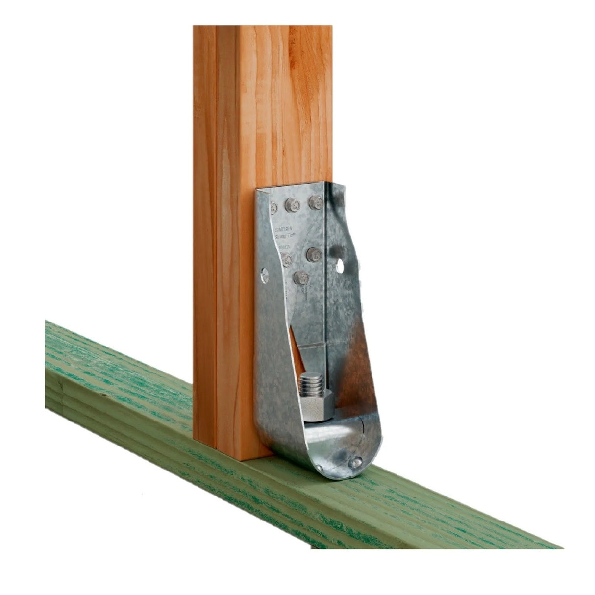Simpson Strong-Tie HDUE3 (8-11/16") Predeflected Holdown - G90 Galvanized - 4
