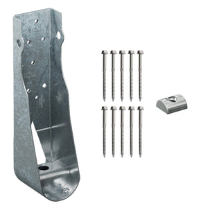 Simpson Strong-Tie HDUE5-SDS3 (11-5/16") Predeflected Holdown with SDS Screws - G90 Galvanized - 2