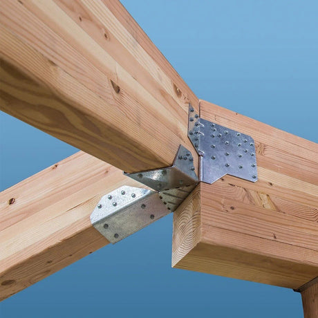 Simpson Strong-Tie HHRC44 Hip-Ridge Face-Mount Connector - Galvanized - 3