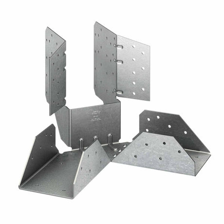 Simpson Strong-Tie HHRC64 Hip-Ridge Face-Mount Connector for Solid Sawn Lumber, G90 Galvanized