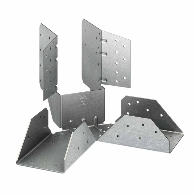 Simpson Strong-Tie HHRC64 Hip-Ridge Face-Mount Connector for Solid Sawn Lumber, G90 Galvanized