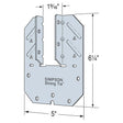 Simpson Strong-Tie HM9KT (18-Gauge) Galvanized Hurricane Tie with Screws (20 Pack)