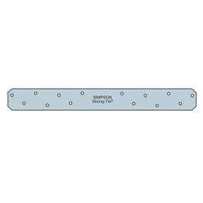 Simpson Strong-Tie HRS12 (12") 12 Gauge Heavy Strap Tie, G90 Zinc Galvanized