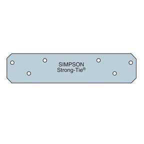 Simpson Strong-Tie HRS6 (6") 12 Gauge Heavy Strap Tie, G90 Zinc Galvanized