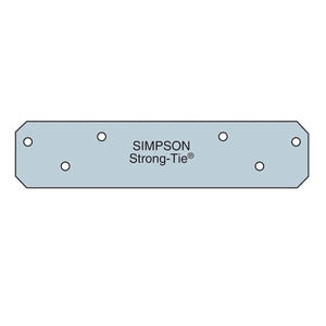 Simpson Strong-Tie HRS6 (6") 12 Gauge Heavy Strap Tie, G90 Zinc Galvanized