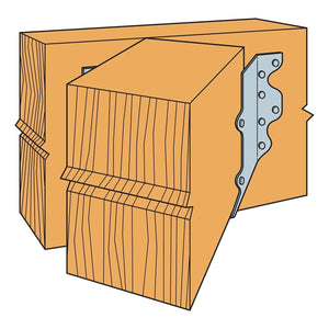Simpson Strong-Tie HSUL46 (4" x 6") Galvanized Joist Hanger, Skewed Left - 3