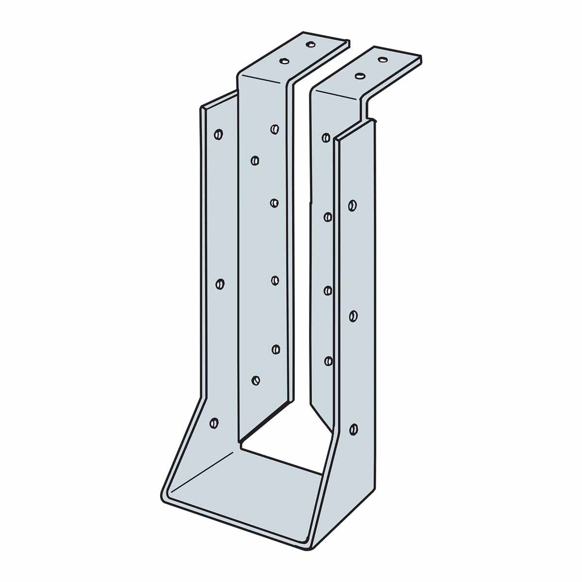 Simpson Strong-Tie HUC614TF (6x14) Heavy Top-Flange Hanger with Concealed Flanges - 2