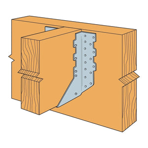 Simpson Strong-Tie HUS210 Galvanized Face-Mount Joist Hanger for 2x10 - 3