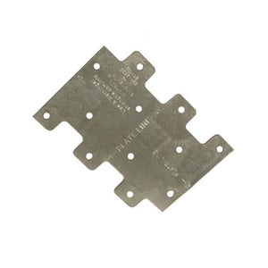 Simpson Strong-Tie LTP4 (3 in. x 4-1/4 in.) Galvanized Lateral Tie Plate for Shear Forces