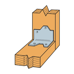 Simpson Strong-Tie L30 (3") Reinforcing L Angle, 16-Gauge Galvanized - 3