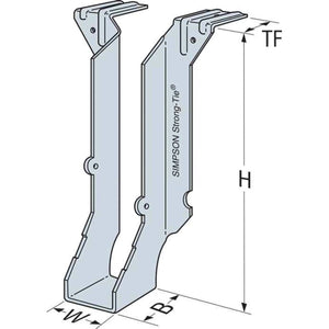 Simpson Strong-Tie LB210AZ (2" x 10") Top Flange Joist Hanger ZMAX Finish - 2