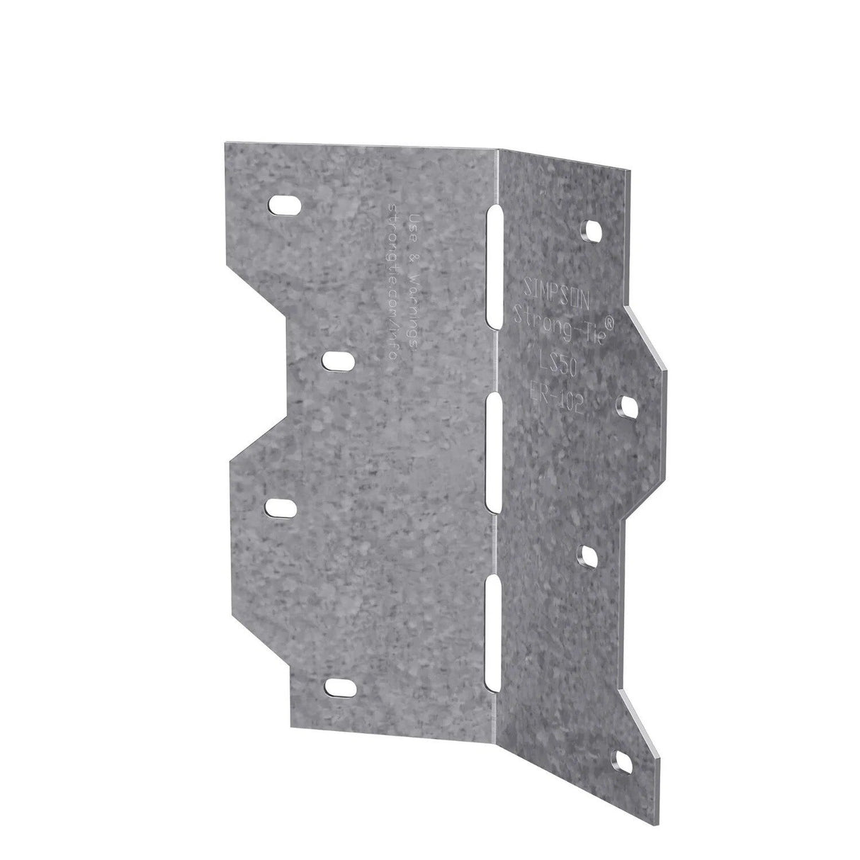 Simpson Strong-Tie LS50 (4-7/8") 18-Gauge Galvanized Adjustable L Angle
