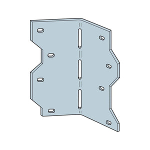 Simpson Strong-Tie LS50 (4-7/8") 18-Gauge Galvanized Adjustable L Angle - 3