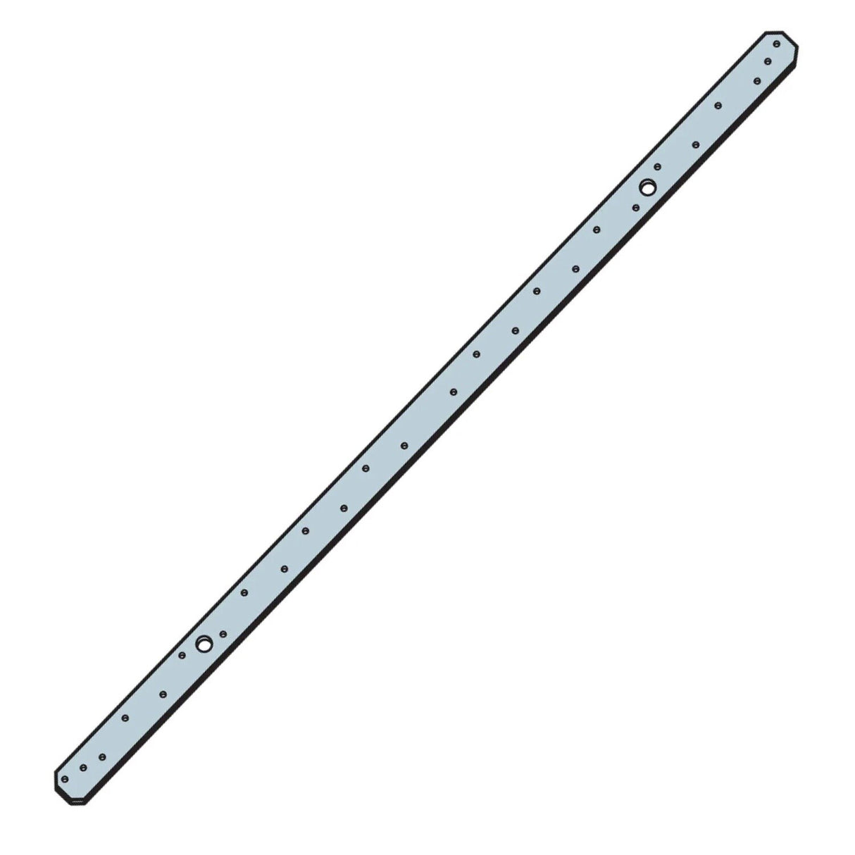 Simpson Strong-Tie LSTA36 (1-1/4" x 36") 18-Gauge Galvanized Strap Tie - 3