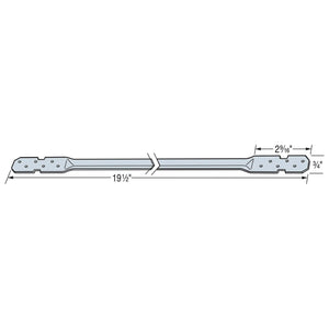 Simpson Strong-Tie LTB20 (19-1/2") 22-Gauge Galvanized Tension Bridging