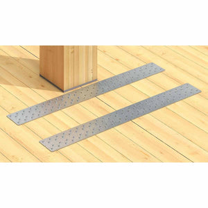 Simpson Strong-Tie MDCST48 (5-3/4" x 47-1/2") 14 Gauge Galvanized Diaphragm Chord Strap Tie for CLT Panel Joints - 2
