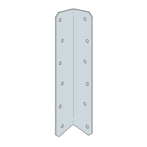 Simpson Strong-Tie ML210Z (2" x 10") 12-Gauge ZMAX Galvanized Medium L Angle