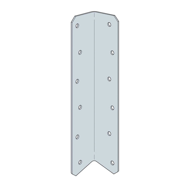 Simpson Strong-Tie ML210Z (2" x 10") 12-Gauge ZMAX Galvanized Medium L Angle