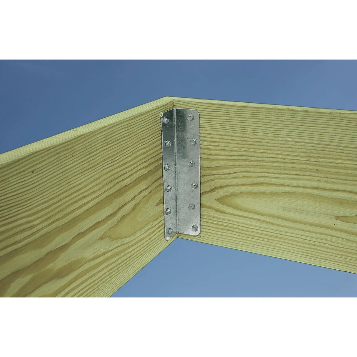 Simpson Strong-Tie ML210Z (2" x 10") 12-Gauge ZMAX Galvanized Medium L Angle - 3