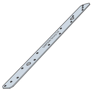 Simpson Strong-Tie MSTA18 (18-in) 18 Gauge Medium Strap Tie - G90 Galvanized - 2