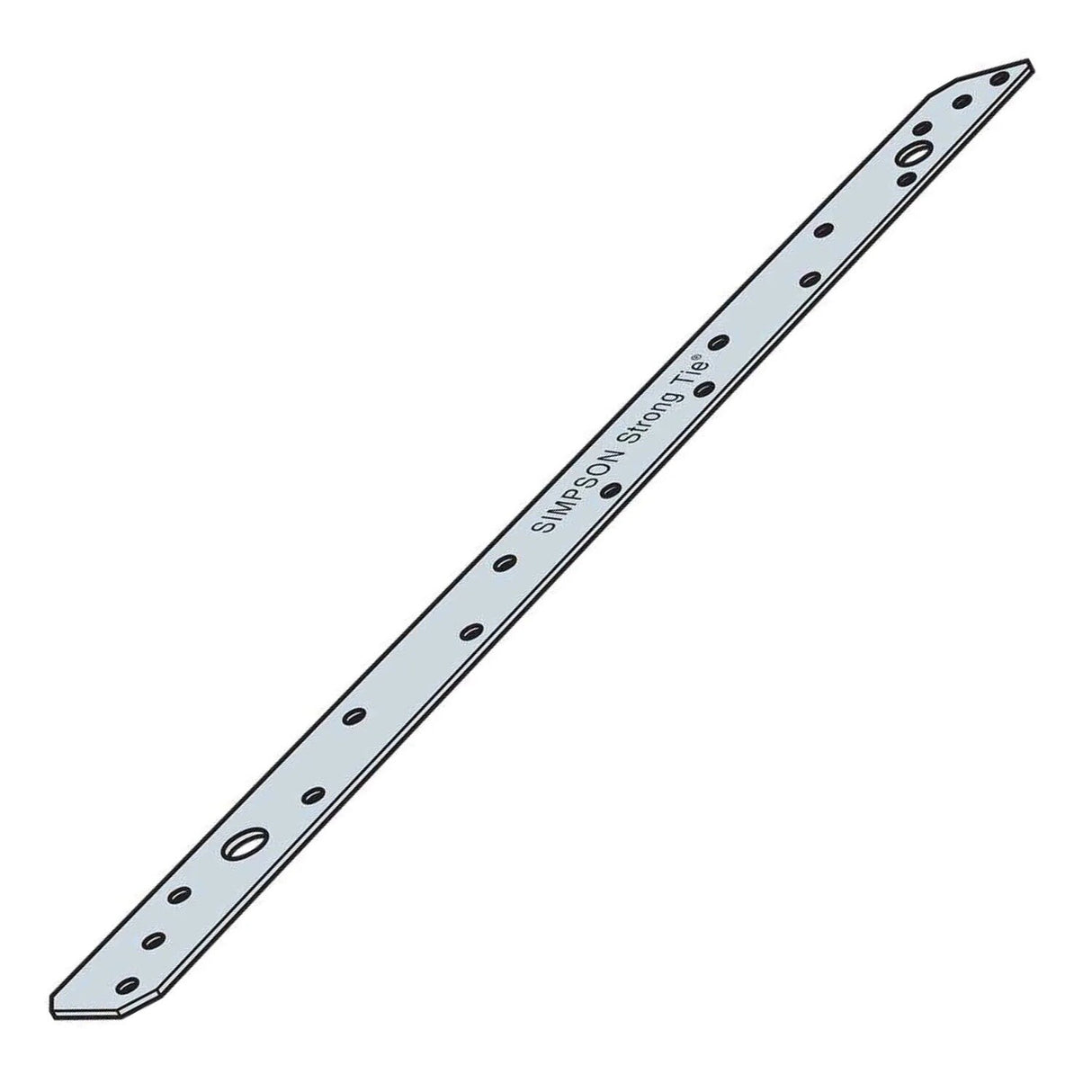 Simpson Strong-Tie MSTA21Z (21-in.) Medium Strap Tie for Wood-to-Wood Applications - 2
