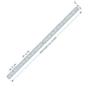 Simpson Strong-Tie MSTA49 (49") 16 Gauge Medium Strap Tie - G90 Galvanized - 2